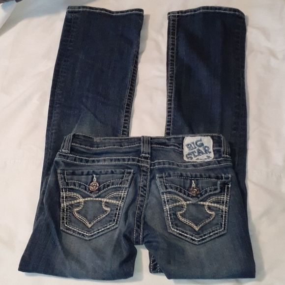 Big Star Remy Low Rise Fit 26R Boot Cut Jeans - Picture 8 of 10